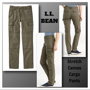 L.L. Bean Stretch Canvas Cargo Pants